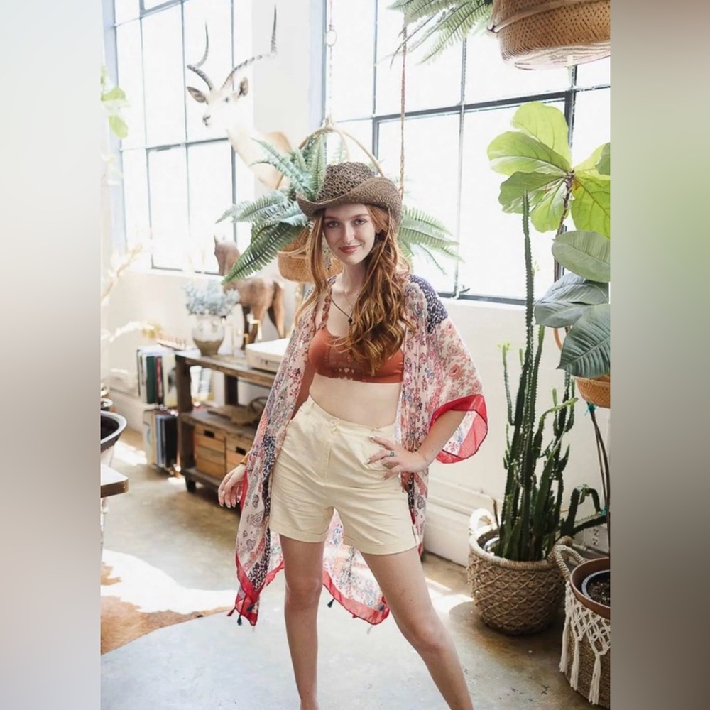 Patchwork Super Soft Kimono